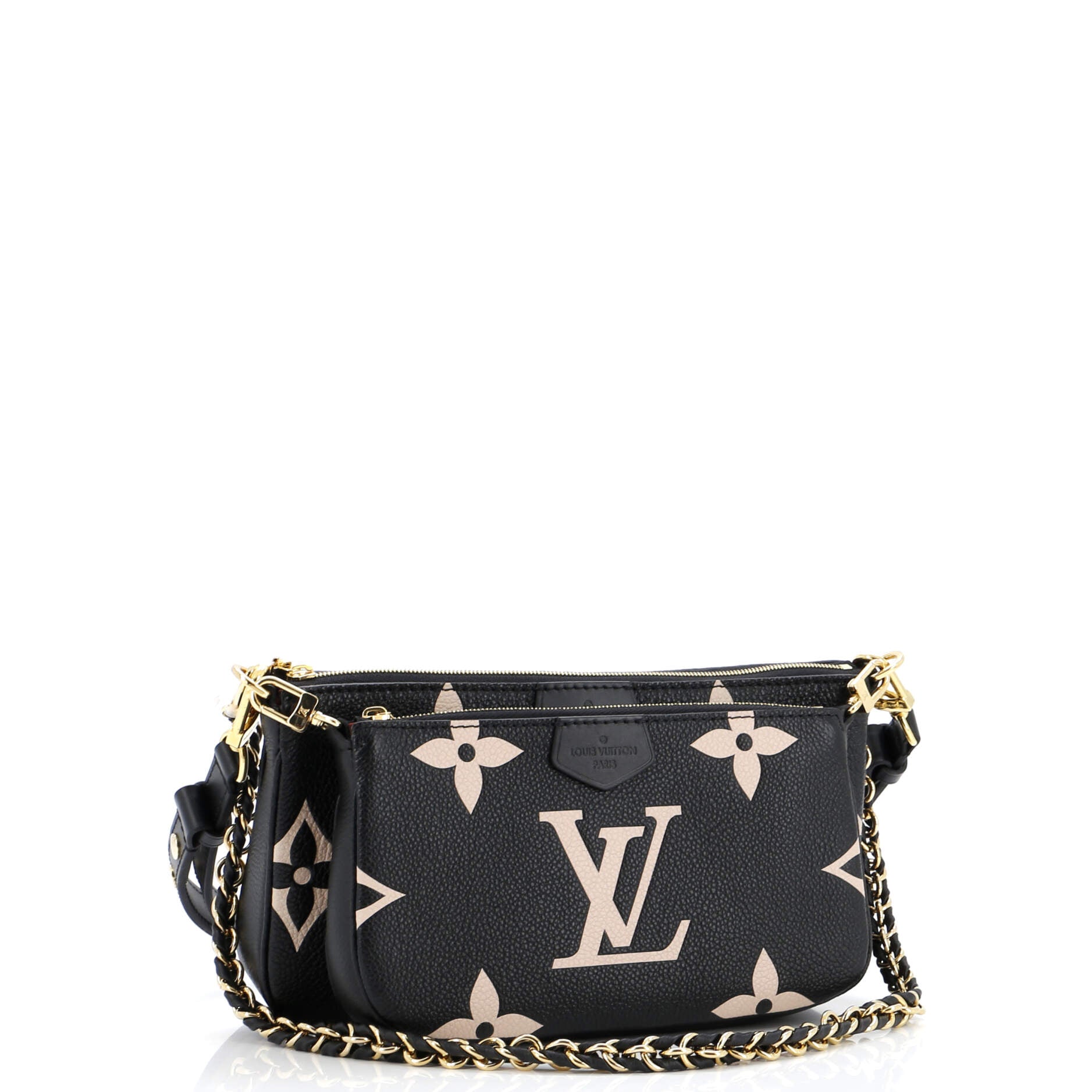 Louis Vuitton Multi Pochette Accessoires Bicolor Monogram Empreinte Giant