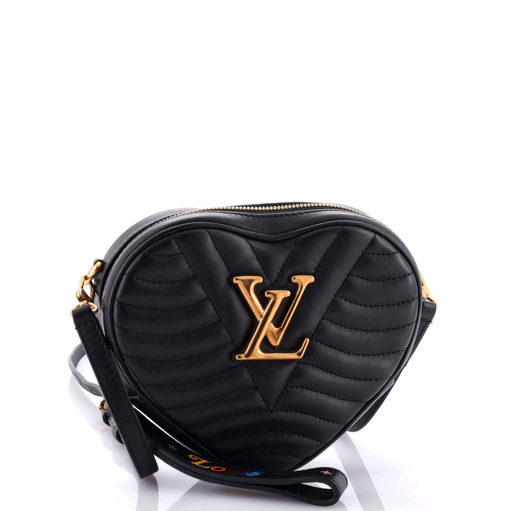 Louis Vuitton New Wave Heart Crossbody Bag Quilted Leather