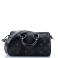 Louis Vuitton Keepall Bandouliere Bag Reverse Monogram Eclipse Canvas XS