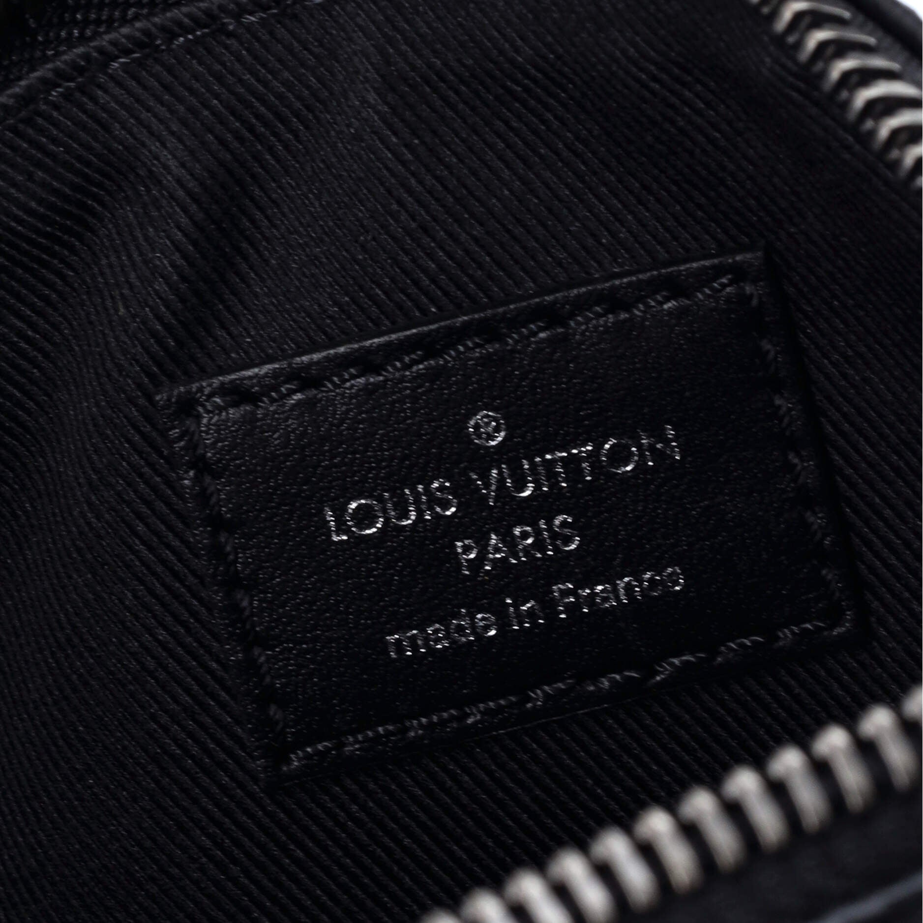 Louis Vuitton Keepall Bandouliere Bag Reverse Monogram Eclipse Canvas XS