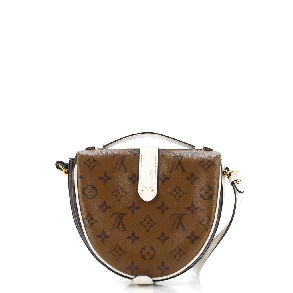 Louis Vuitton Chantilly Lock Handbag Reverse Monogram Canvas and Leather