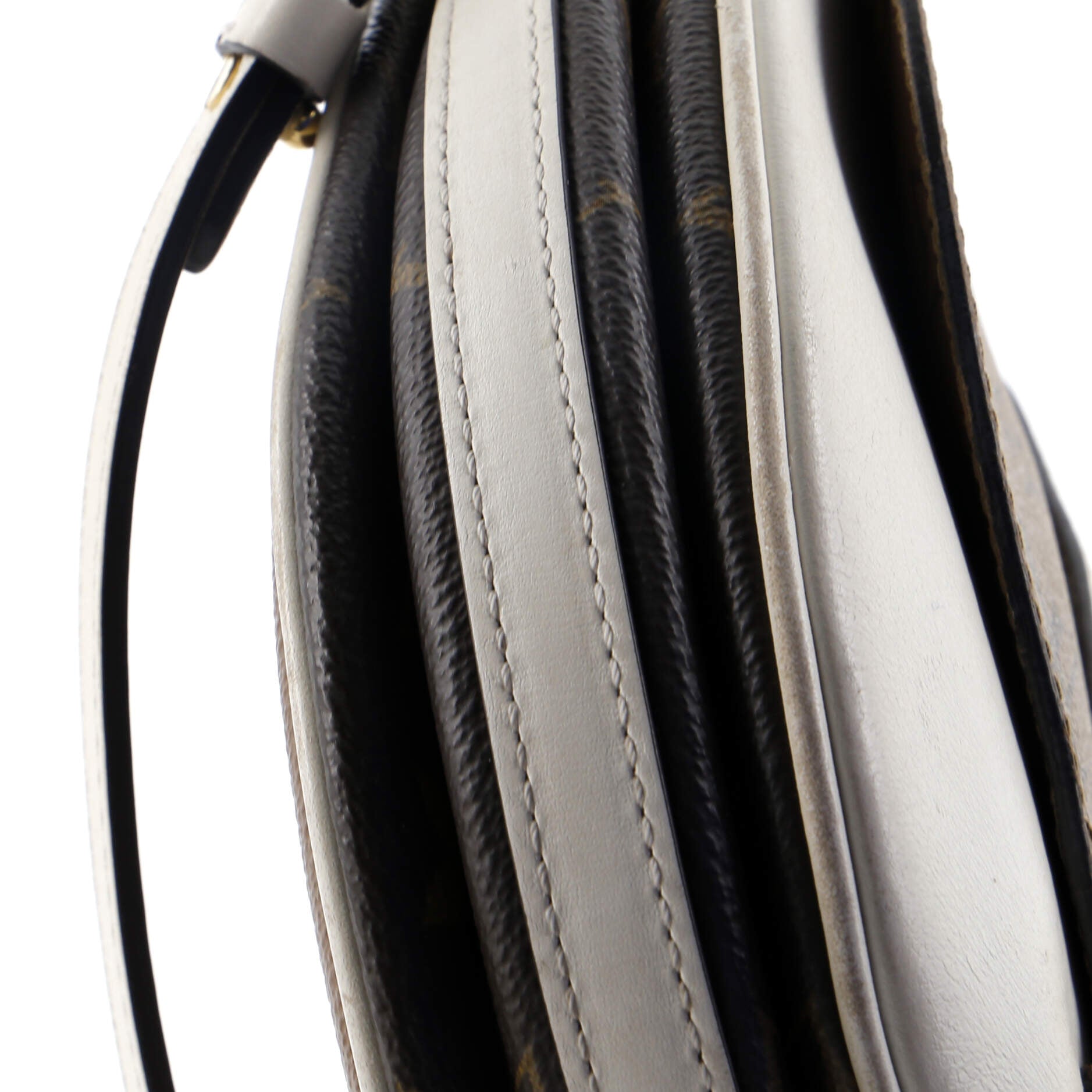 Louis Vuitton Chantilly Lock Handbag Reverse Monogram Canvas and Leather