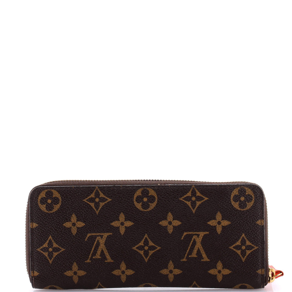 Louis Vuitton Clemence Wallet Monogram Canvas
