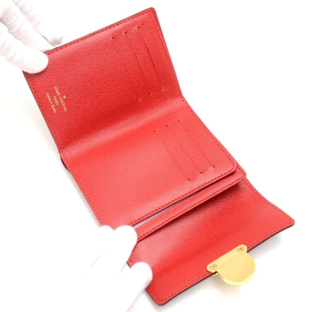Louis Vuitto Portefeuille Koala Damier EbÃ¨ne Canvas Trifold Wallet