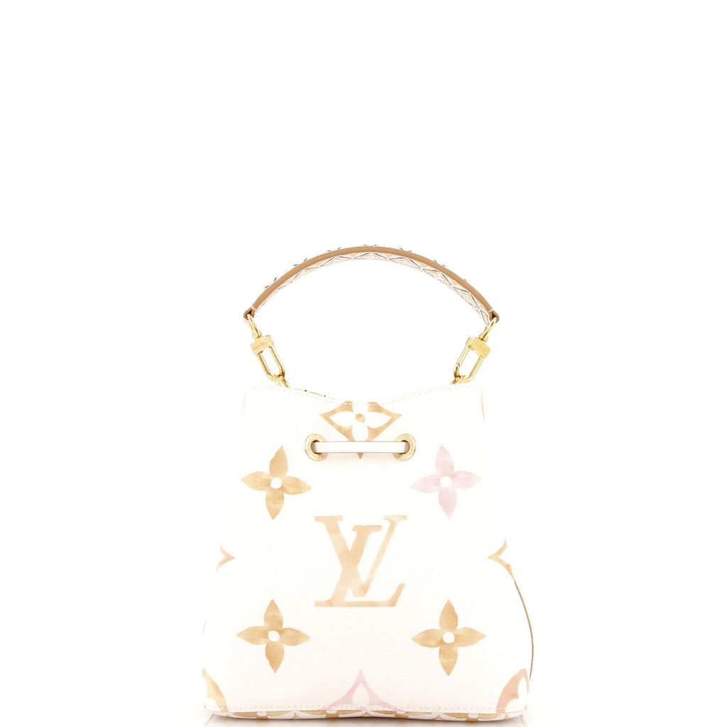 Louis Vuitton NeoNoe Handbag By The Pool Monogram Watercolor Giant BB