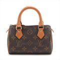 Louis Vuitton Monogram Mini Speedy M41534 Fashnapple Leather Crush