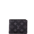 Louis Vuitton Slender Wallet Monogram Eclipse Canvas