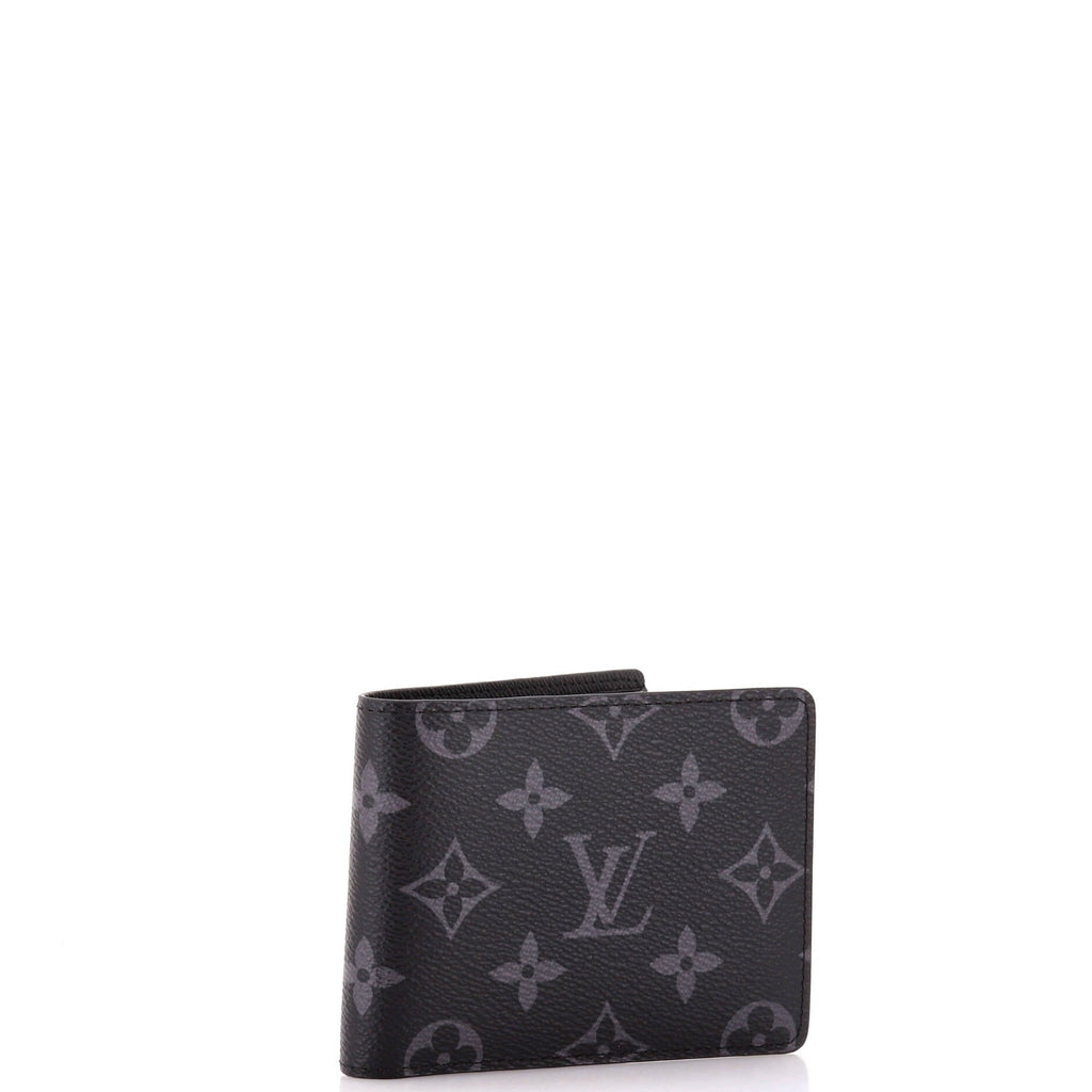 Louis Vuitton Slender Wallet Monogram Eclipse Canvas