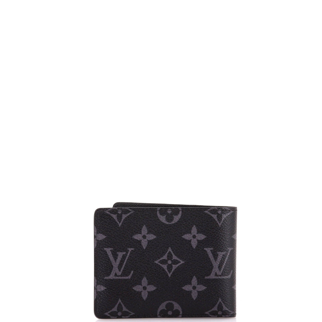 Louis Vuitton Slender Wallet Monogram Eclipse Canvas