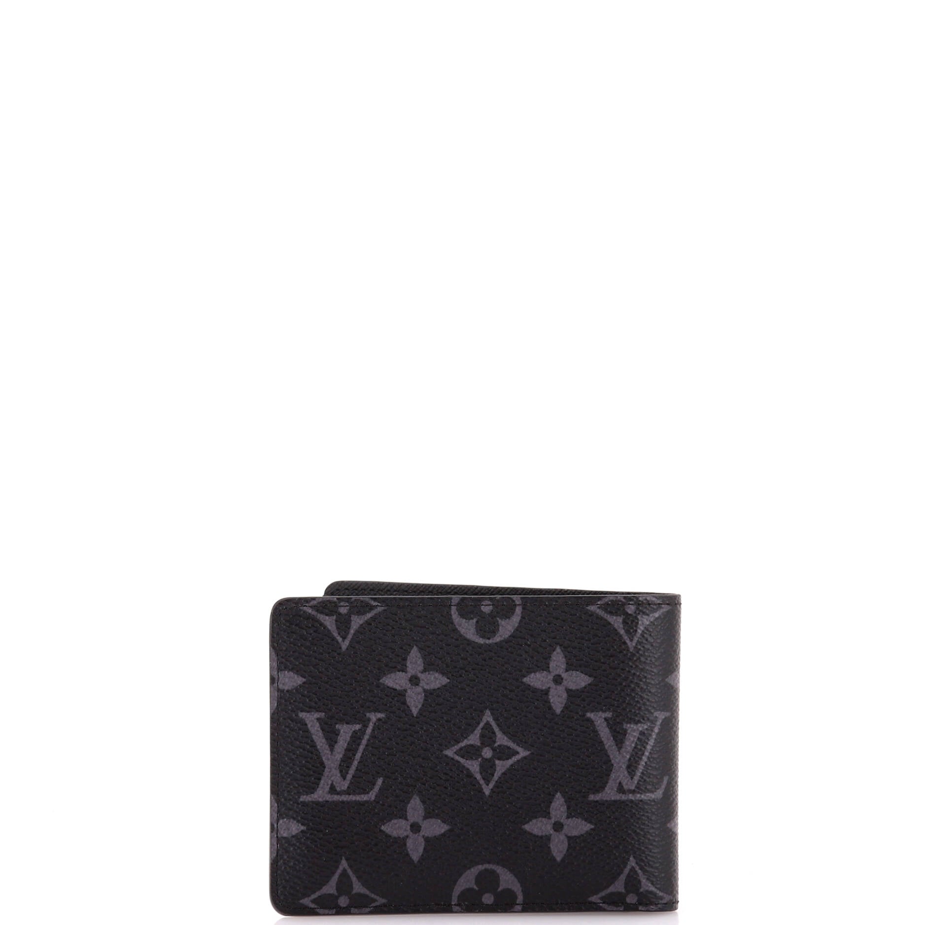 Louis Vuitton Slender Wallet Monogram Eclipse Canvas