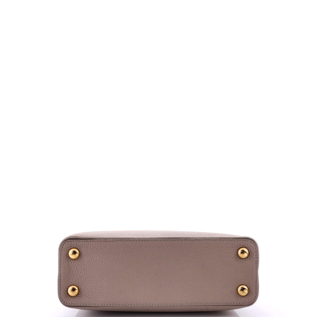 Louis Vuitton Capucines Bag Leather with Python BB