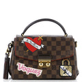 Louis Vuitton Croisette Handbag Limited Edition Patches Damier