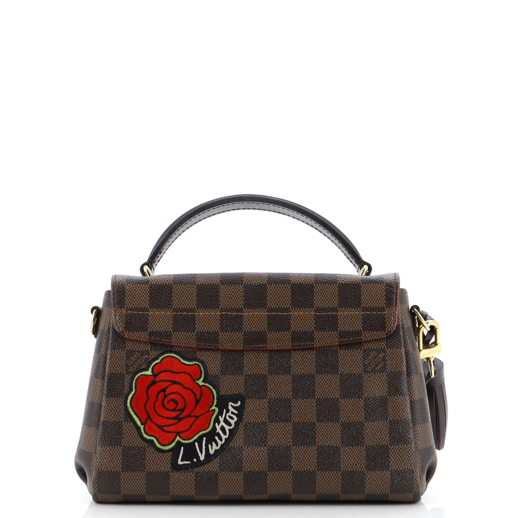 Louis Vuitton Croisette Handbag Limited Edition Patches Damier
