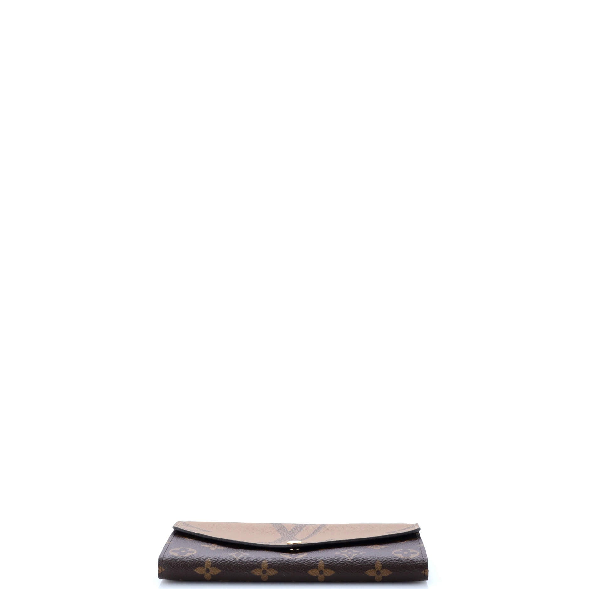 Louis Vuitton Sarah Wallet NM Reverse Monogram Giant and Monogram Canvas