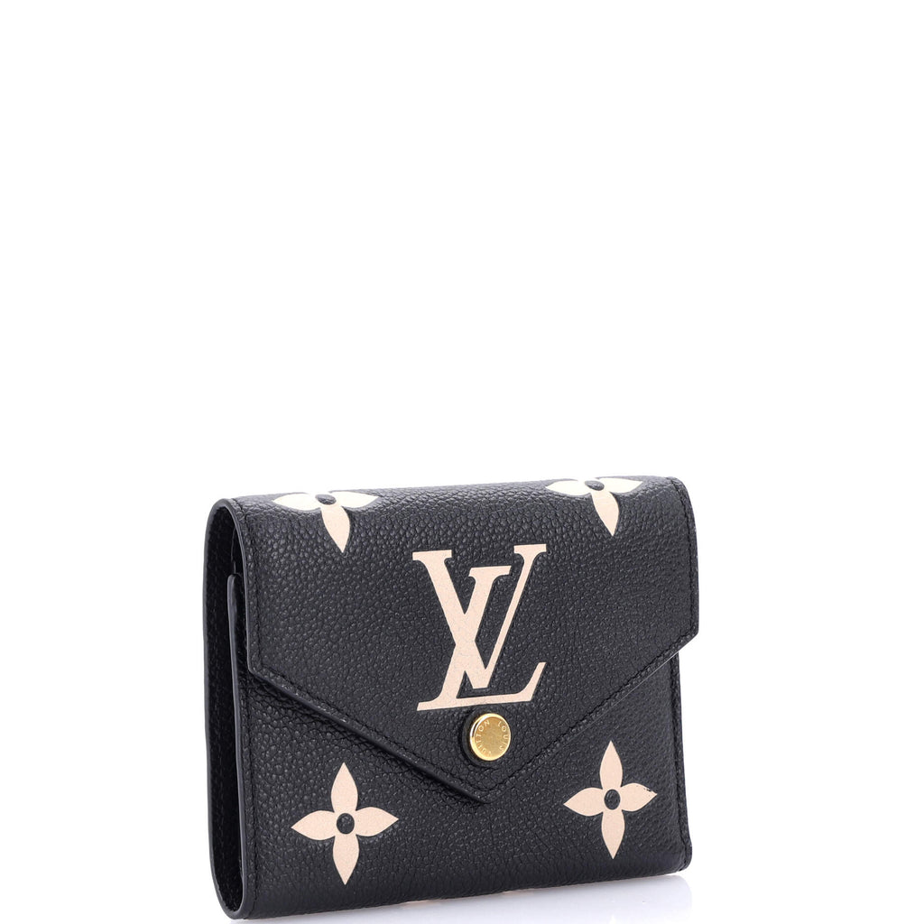 Louis Vuitton Victorine Wallet Bicolor Monogram Empreinte Giant