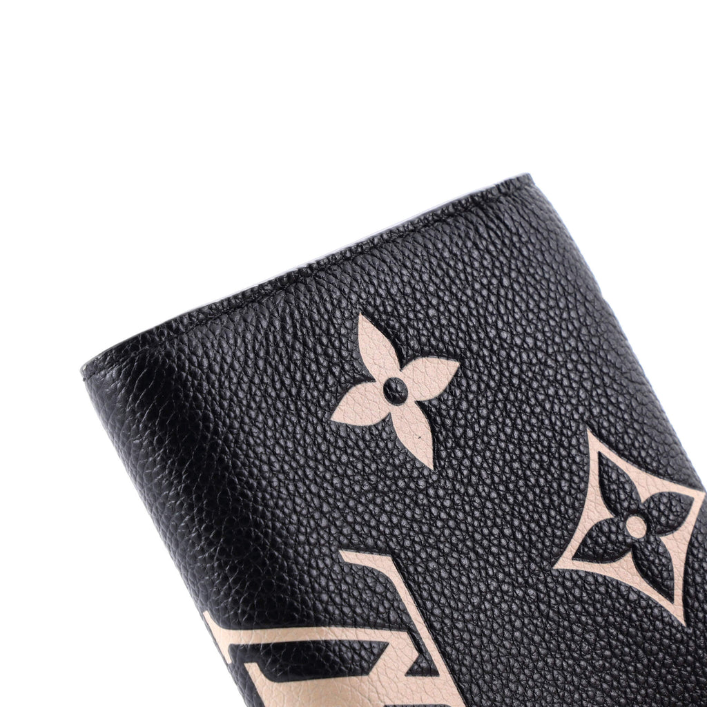 Louis Vuitton Victorine Wallet Bicolor Monogram Empreinte Giant