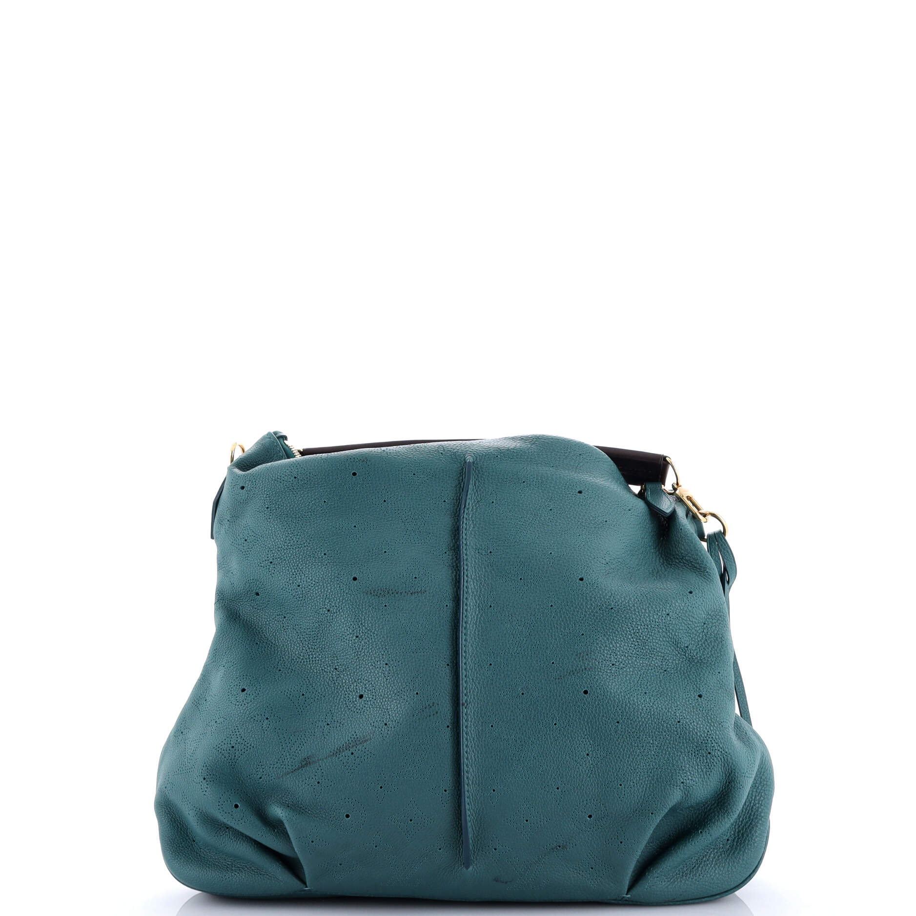 Louis Vuitton Selene Handbag Mahina Leather MM