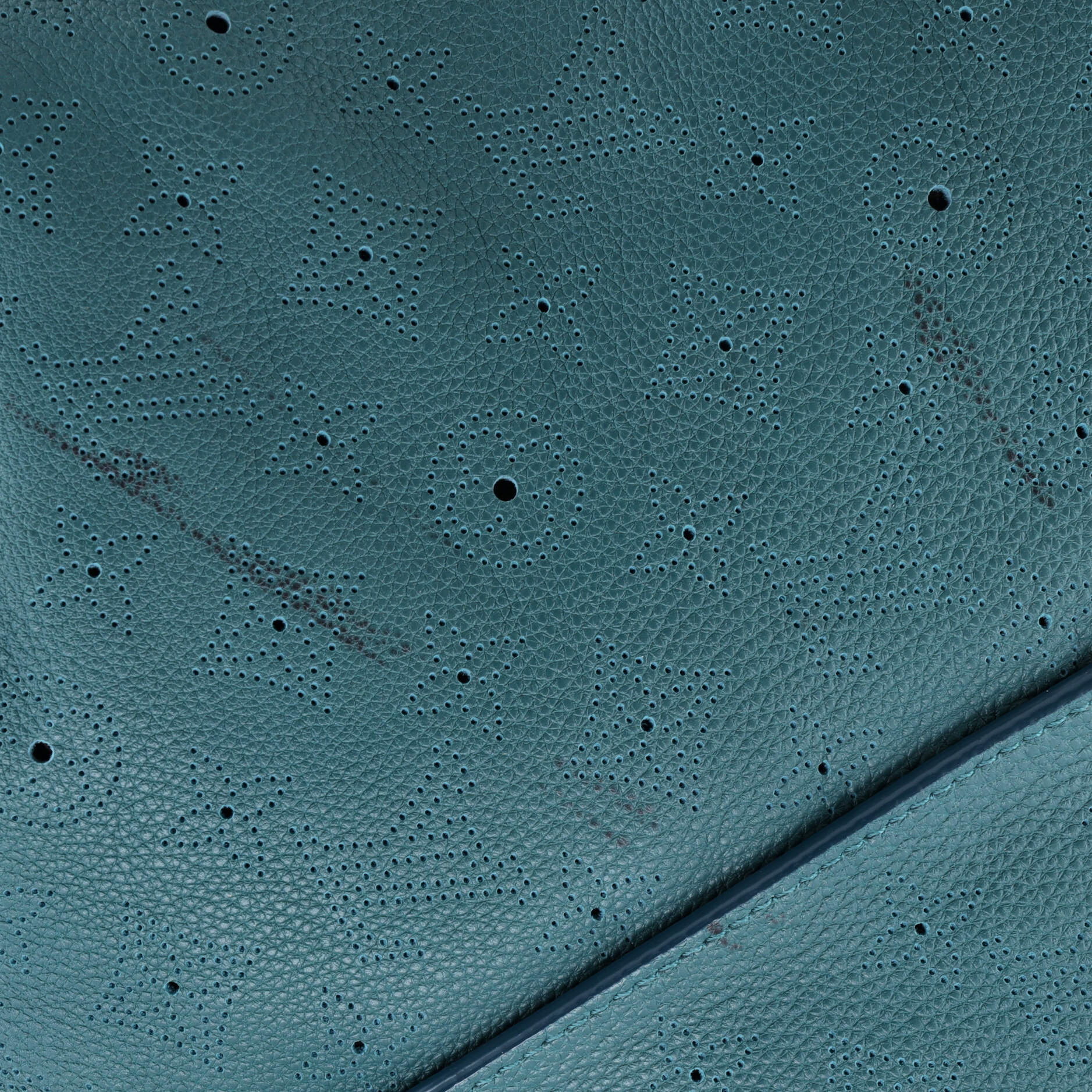 Louis Vuitton Selene Handbag Mahina Leather MM