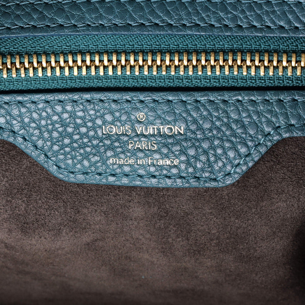 Louis Vuitton Selene Handbag Mahina Leather MM