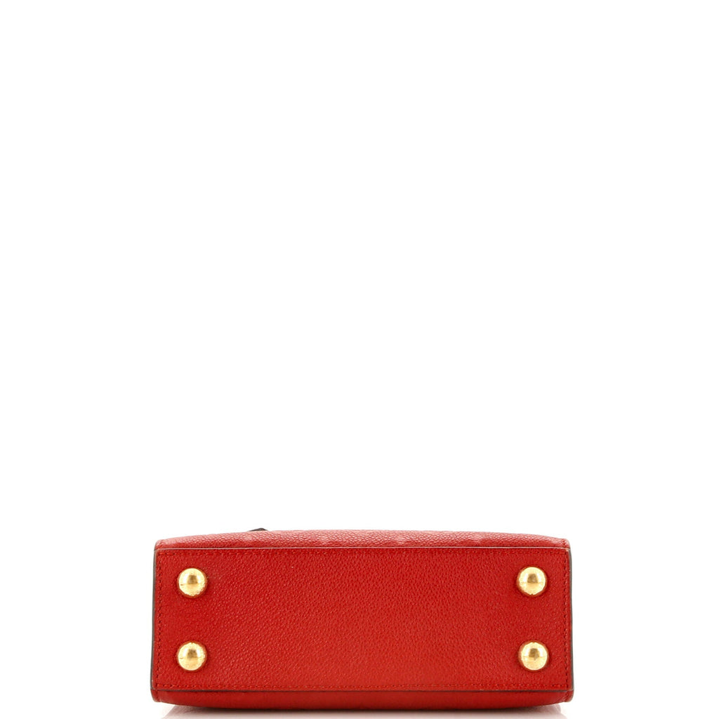 Louis Vuitton Pont Neuf Handbag Monogram Empreinte Leather Mini