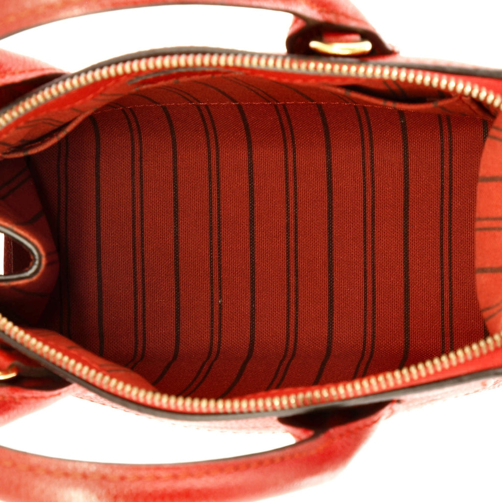 Louis Vuitton Pont Neuf Handbag Monogram Empreinte Leather Mini