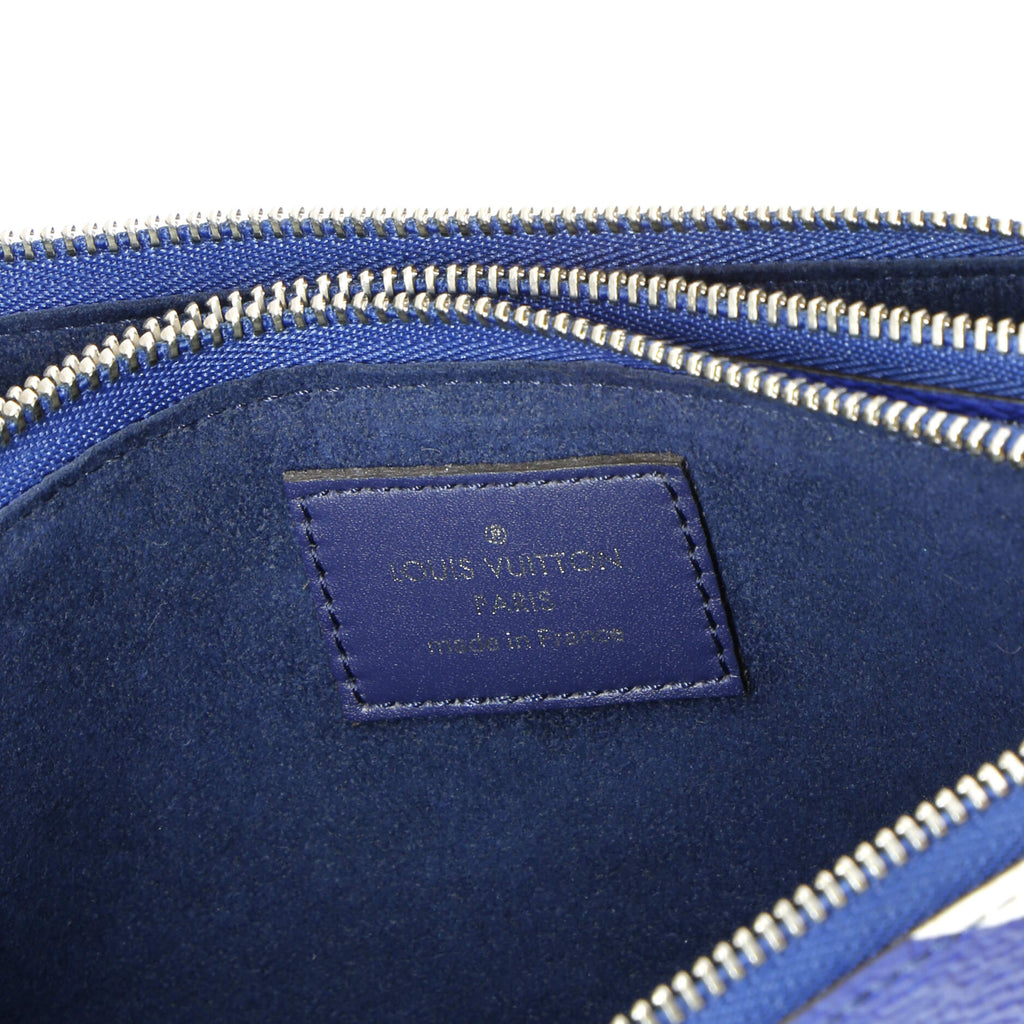 Louis Vuitton Double Zip Pochette Limited Edition Escale Monogram Giant