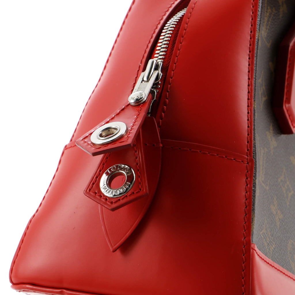Louis Vuitton Dora Handbag Monogram Canvas and Calfskin PM