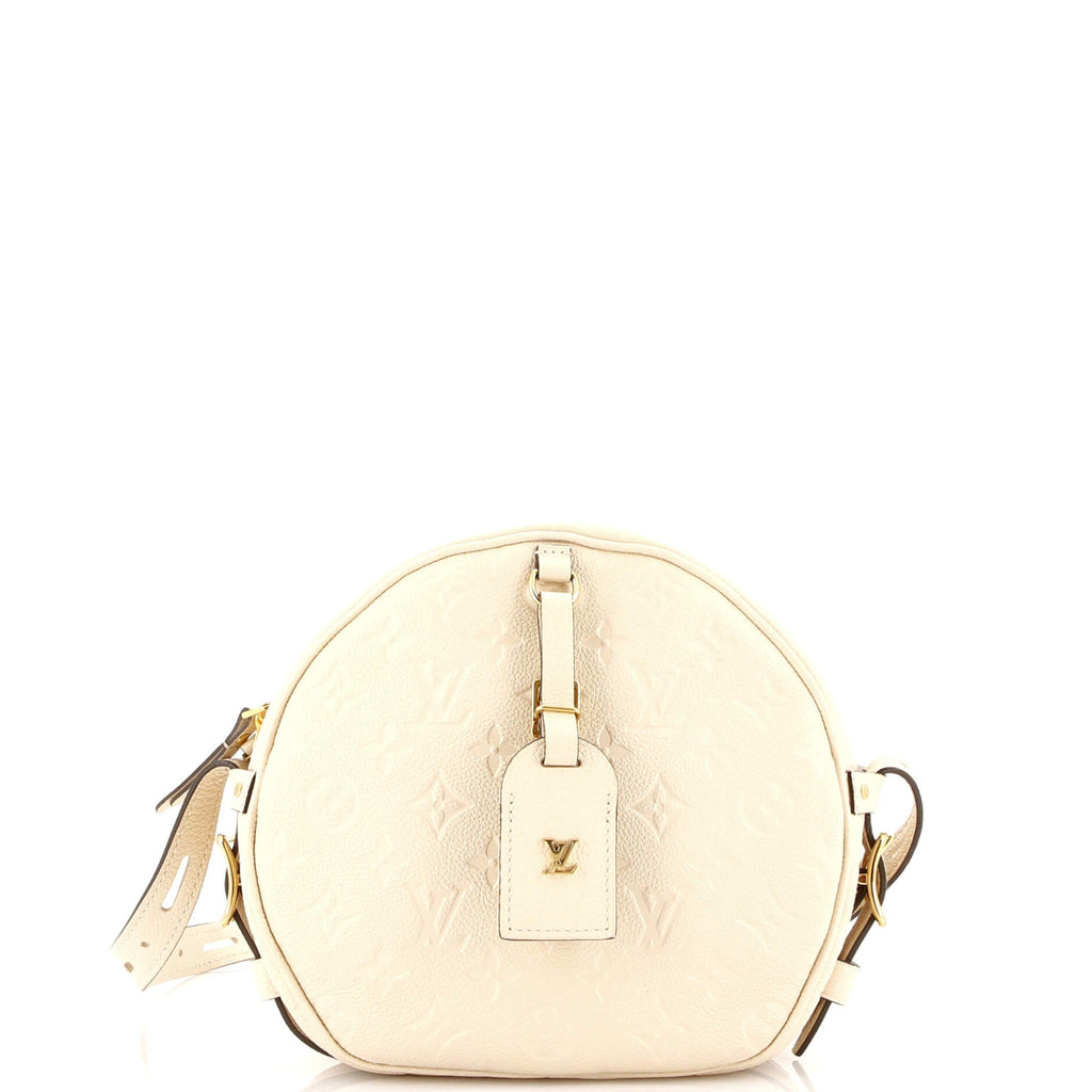 Louis Vuitton Boite Chapeau Souple Bag Monogram Empreinte Leather MM