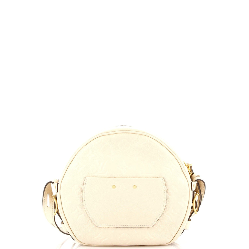 Louis Vuitton Boite Chapeau Souple Bag Monogram Empreinte Leather MM