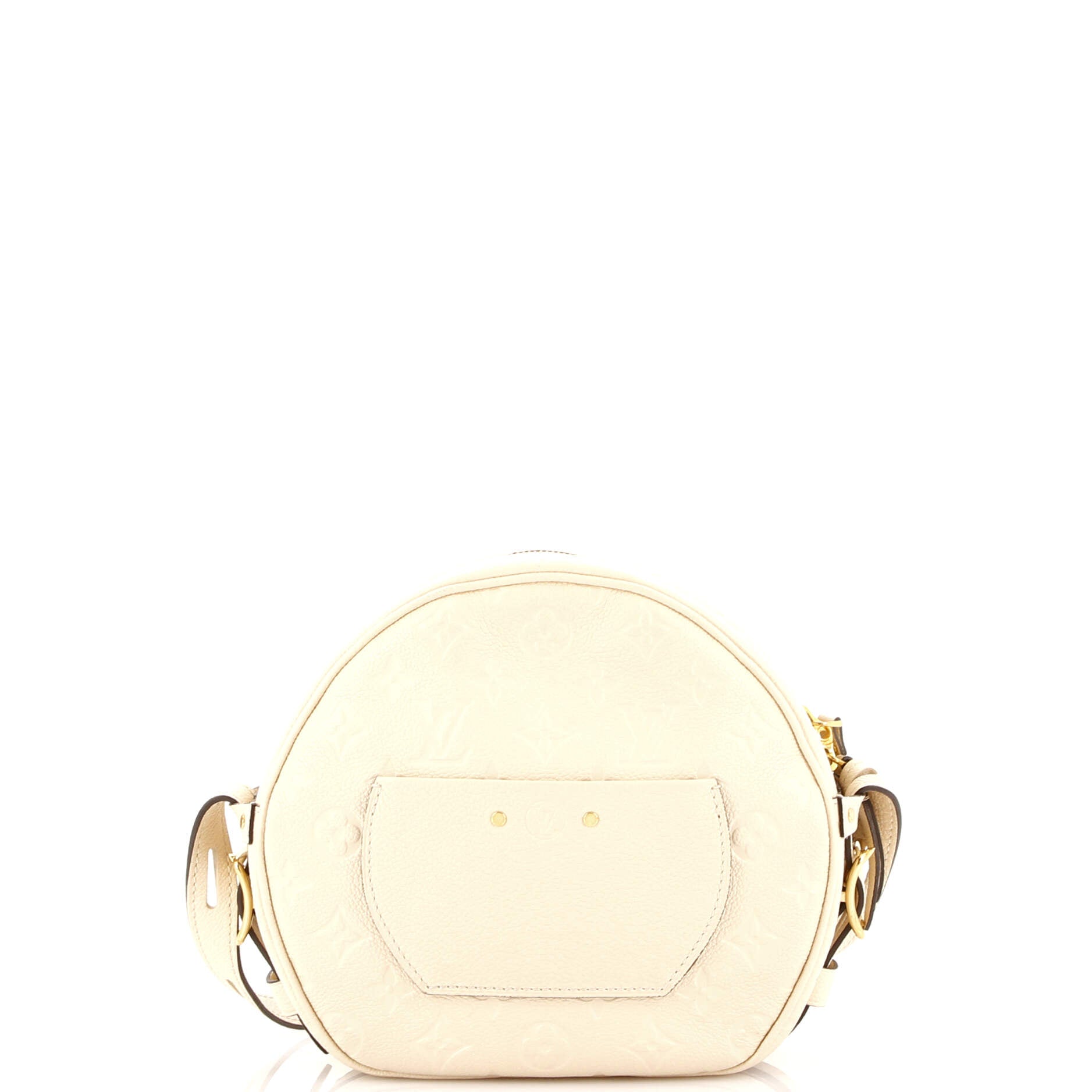 Louis Vuitton Boite Chapeau Souple Bag Monogram Empreinte Leather MM