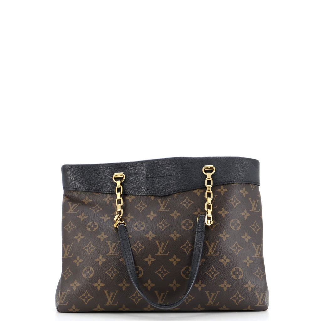 Louis Vuitton Pallas Shopper Monogram Canvas and Calfskin