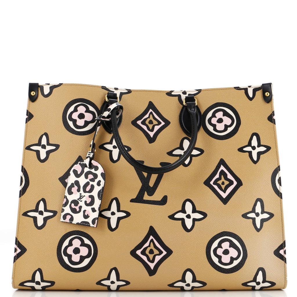 Louis Vuitton OnTheGo Tote Wild at Heart Monogram Giant GM