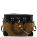 Louis Vuitton City Malle Handbag Reverse Monogram Canvas and Leather MM