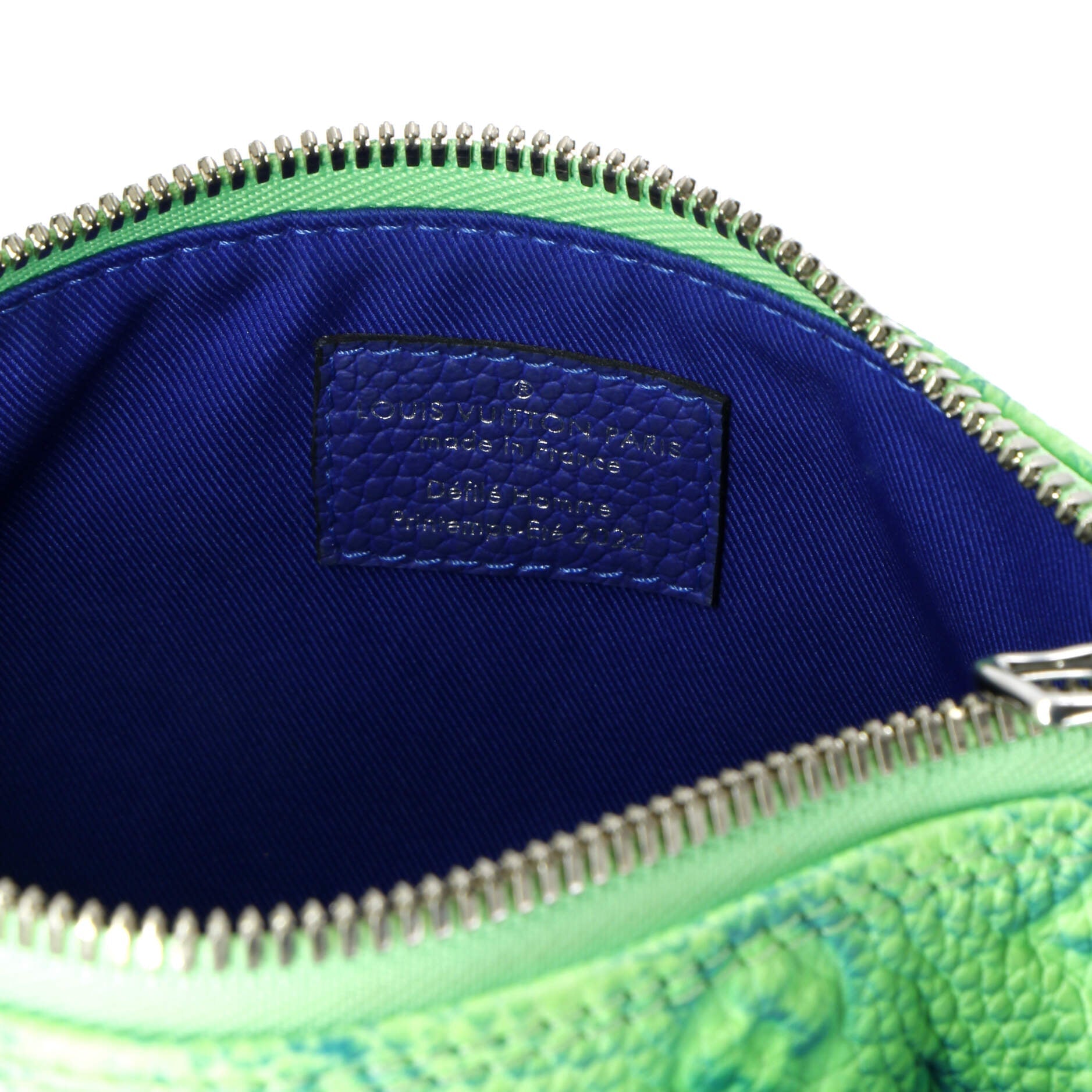 Louis Vuitton Keepall Bandouliere Bag Limited Edition Illusion Monogram Taurillon Leather XS