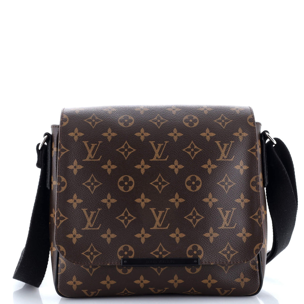 Louis Vuitton District Messenger Bag Macassar Monogram Canvas PM