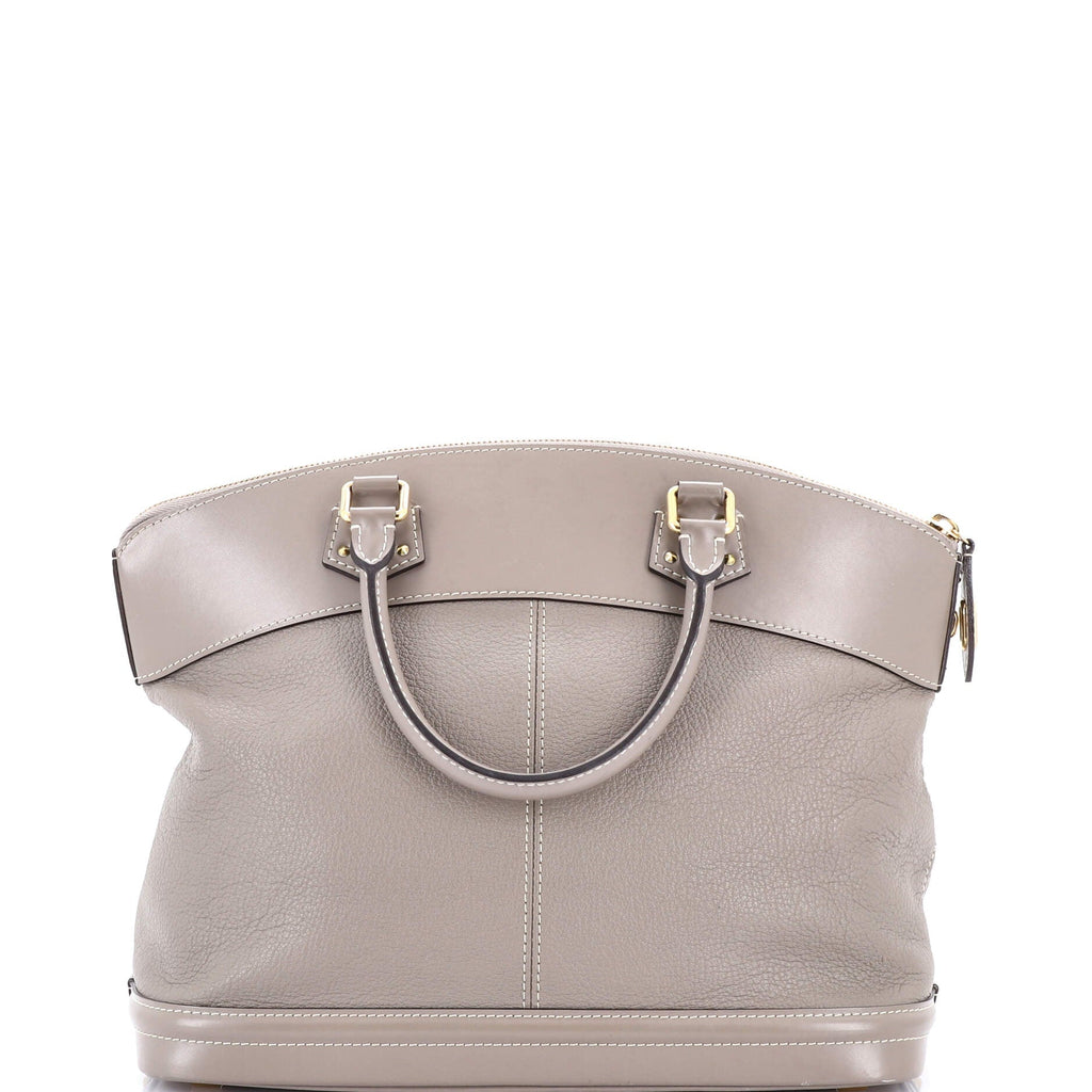 Louis Vuitton Suhali Lockit Handbag Leather MM