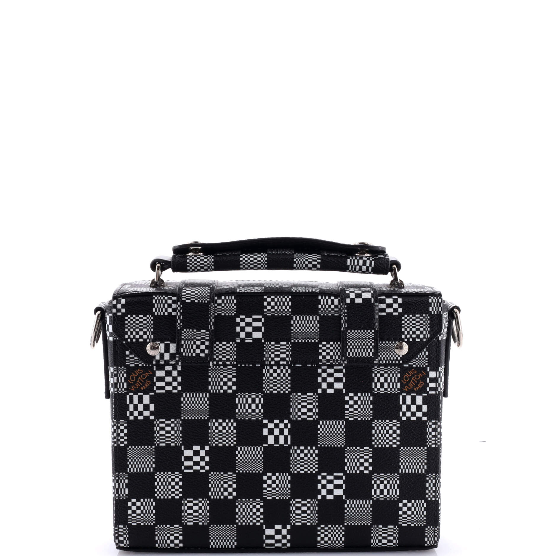 Louis Vuitton Flap Soft Trunk Messenger Bag Limited Edition Distorted Damier