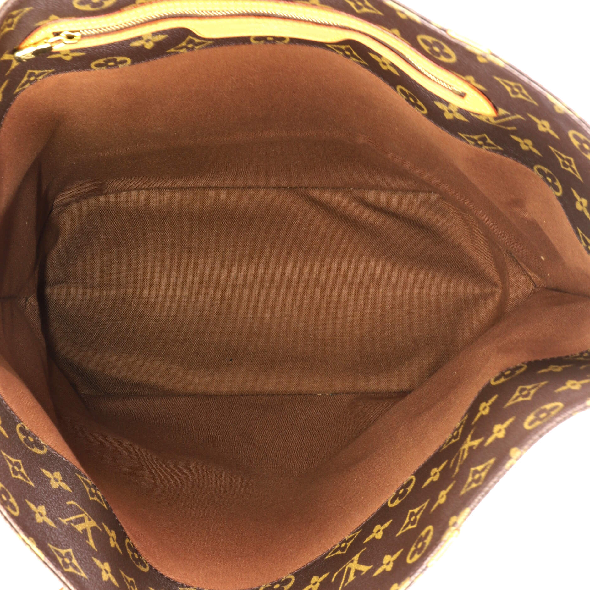 Louis Vuitton Shopping Sac Handbag Monogram Canvas MM