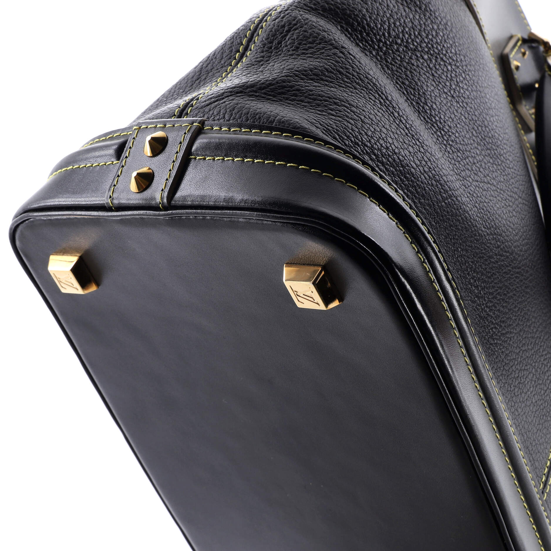 Louis Vuitton Suhali Lockit Handbag Leather MM