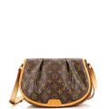 Louis Vuitton Menilmontant Handbag Monogram Canvas PM