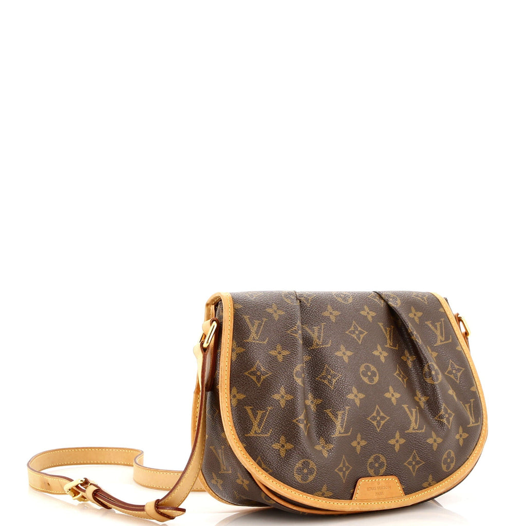 Louis Vuitton Menilmontant Handbag Monogram Canvas PM