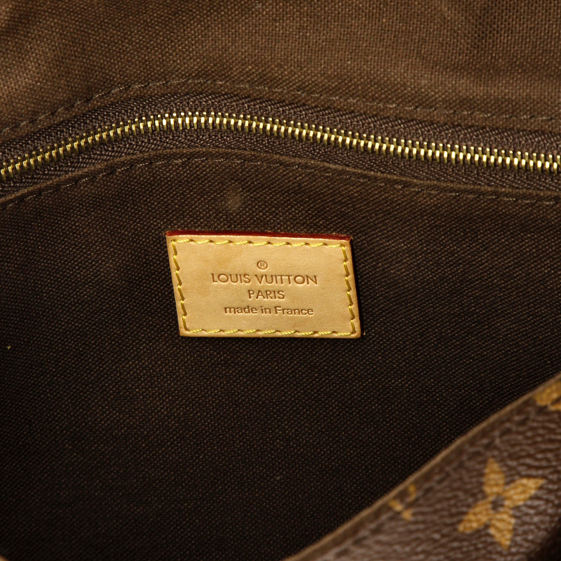 Louis Vuitton Menilmontant Handbag Monogram Canvas PM