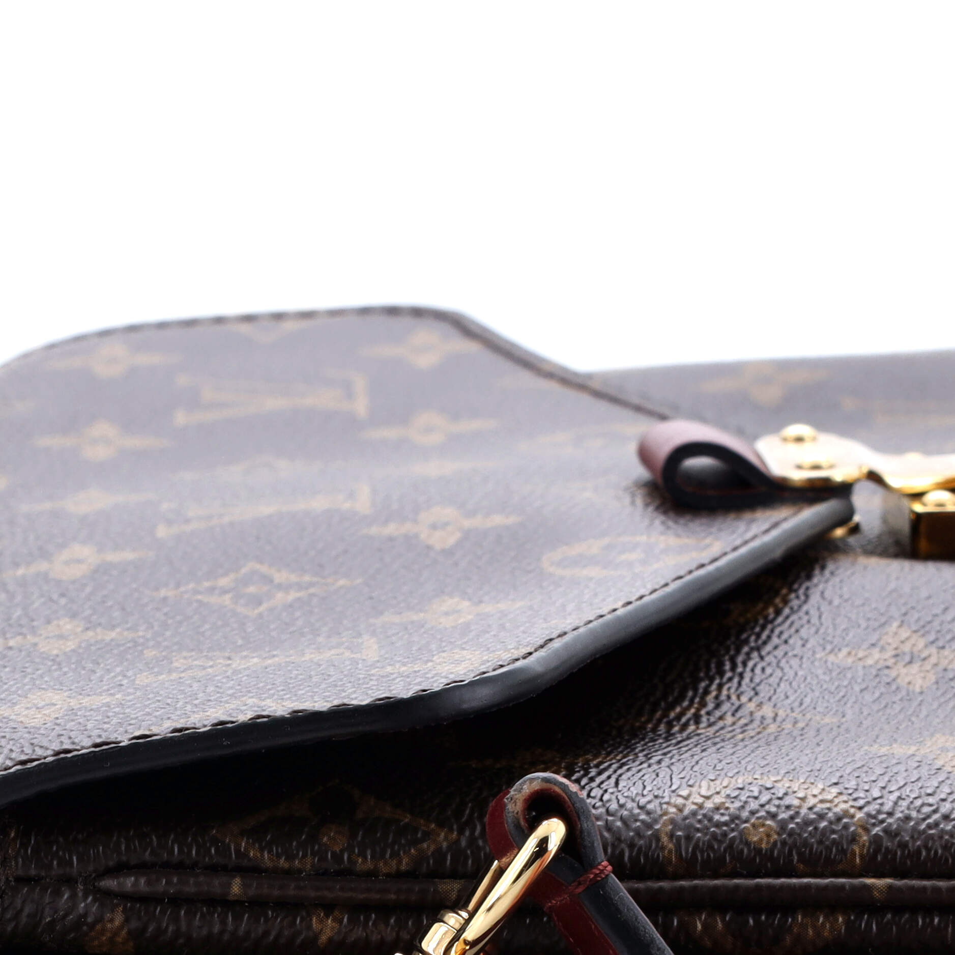 Louis Vuitton Braided Handle Pochette Metis Monogram Canvas