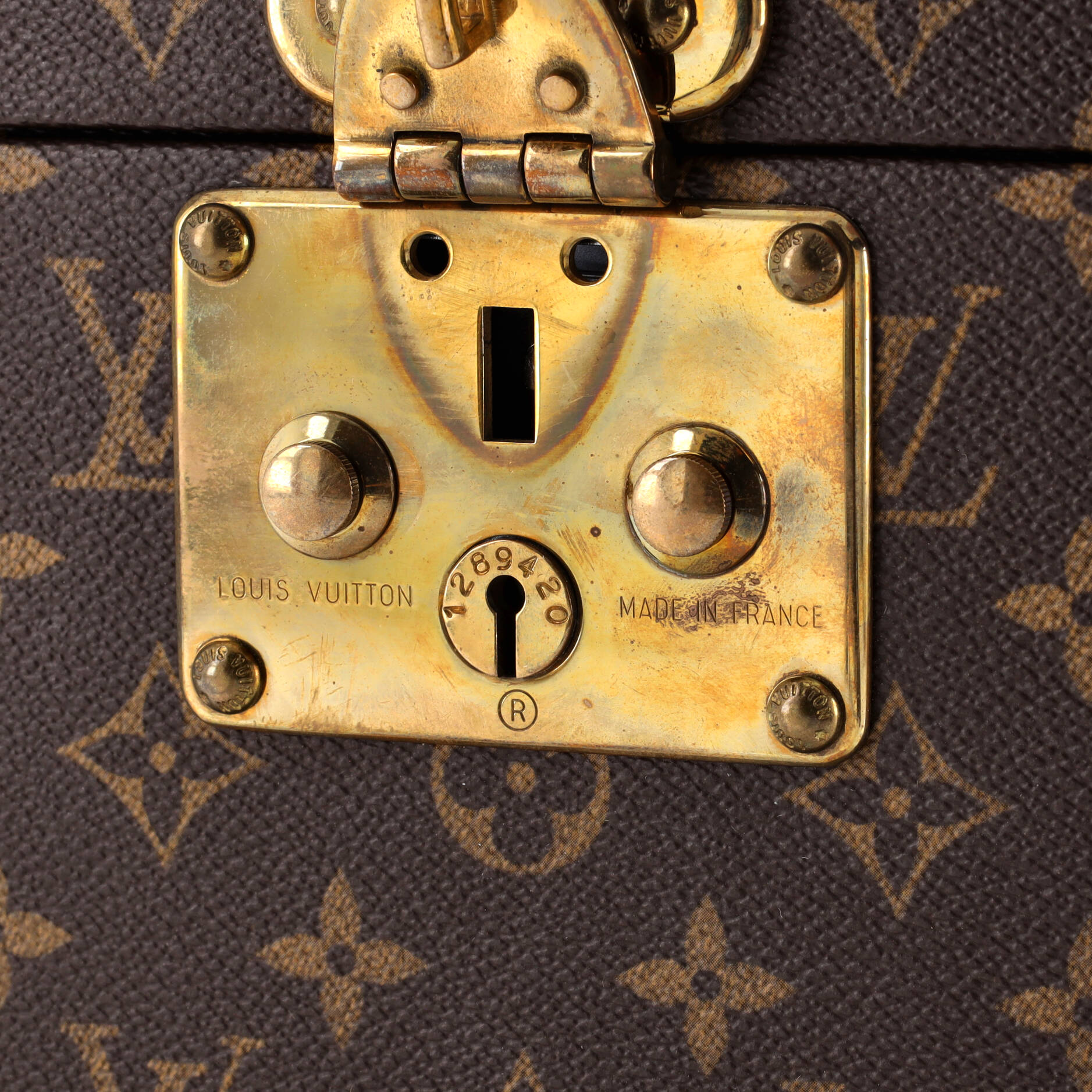 Louis Vuitton Boite Flacons Beauty Train Case Monogram Canvas