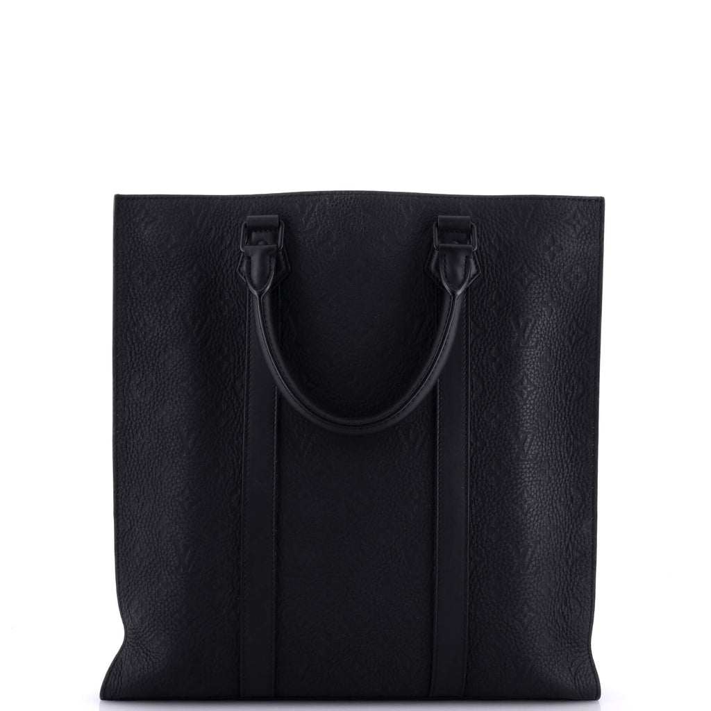 Louis Vuitton Sac Plat NV Bag Monogram Taurillon Leather