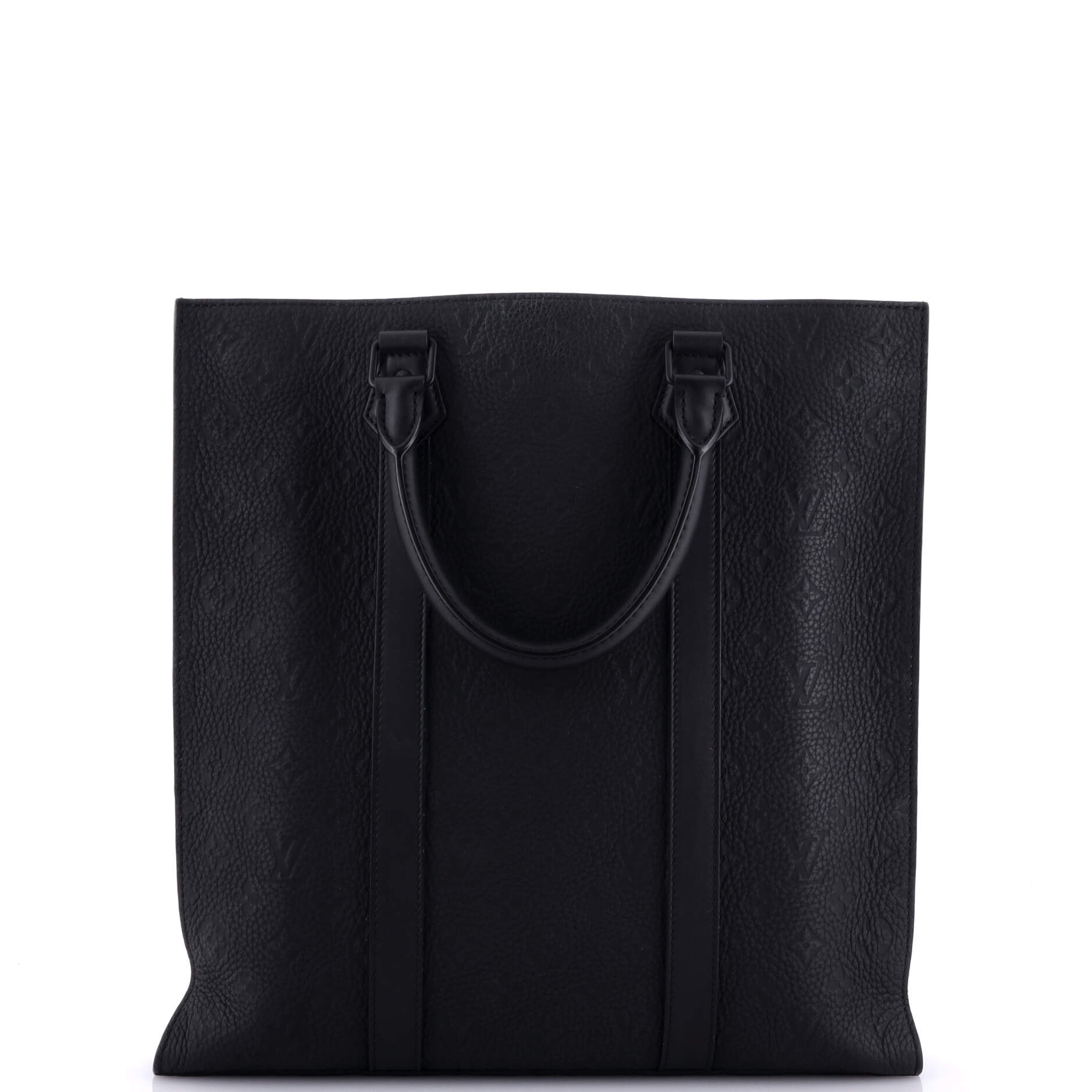 Louis Vuitton Sac Plat NV Bag Monogram Taurillon Leather