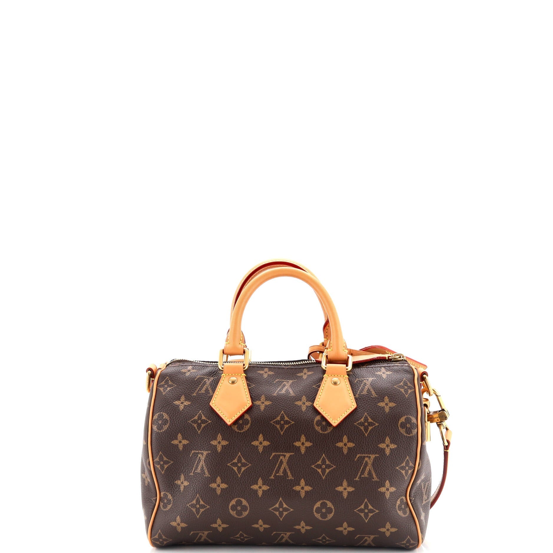 Louis Vuitton Speedy P9 Bandouliere Bag Monogram Leather 25