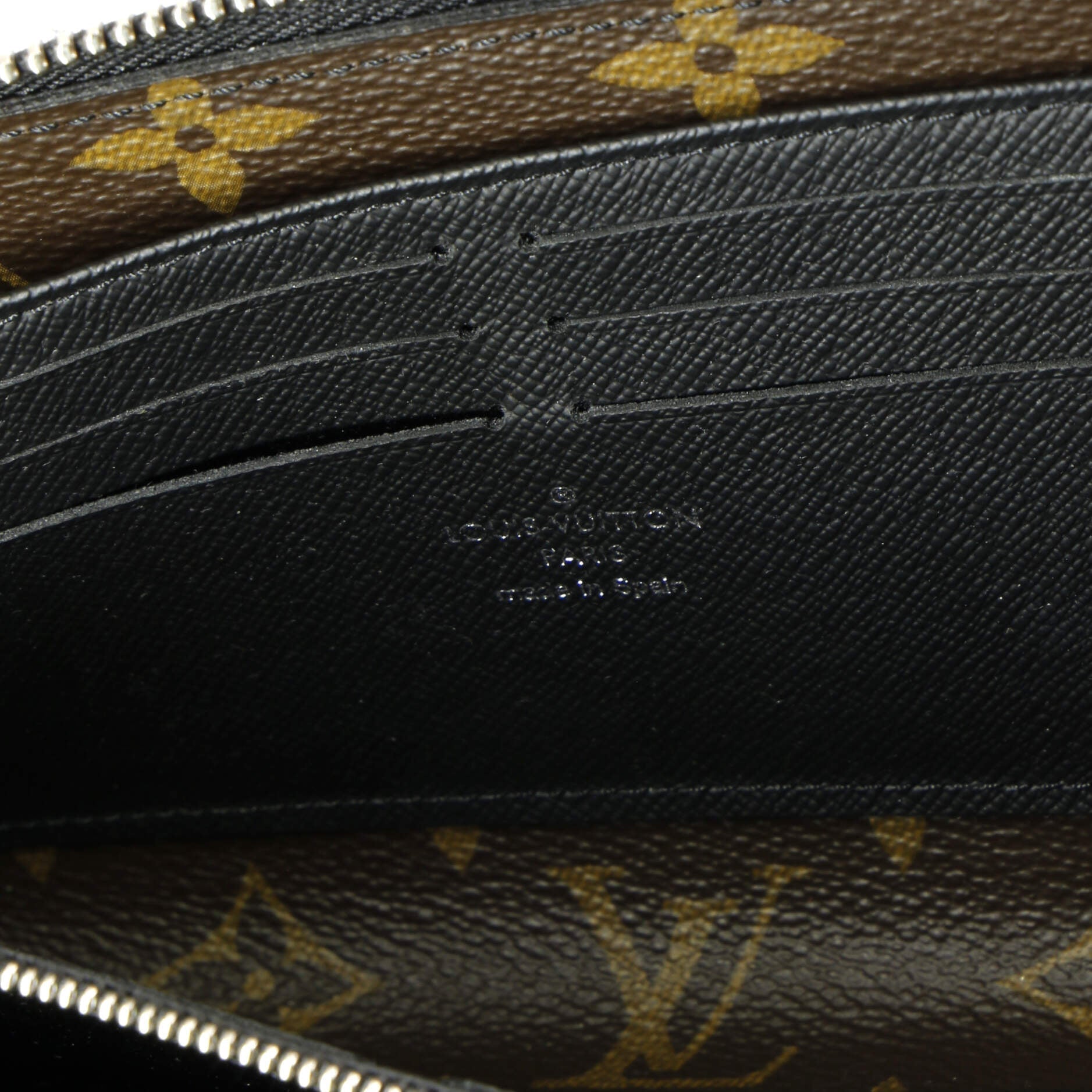 Louis Vuitton Zippy Dragonne Wallet Macassar Monogram Canvas
