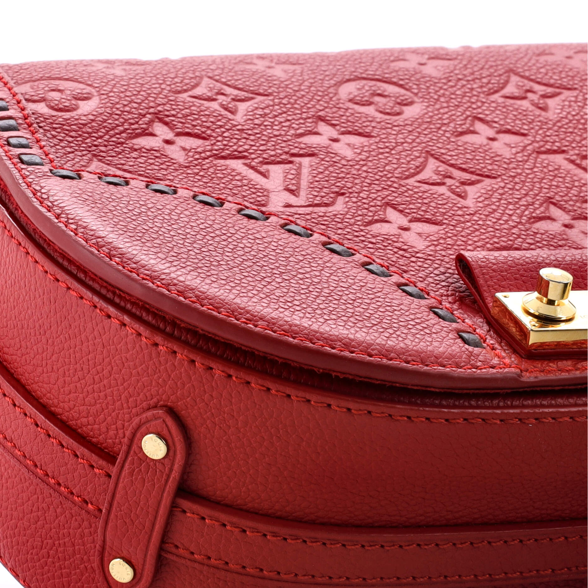 Louis Vuitton Junot Handbag Monogram Empreinte Leather
