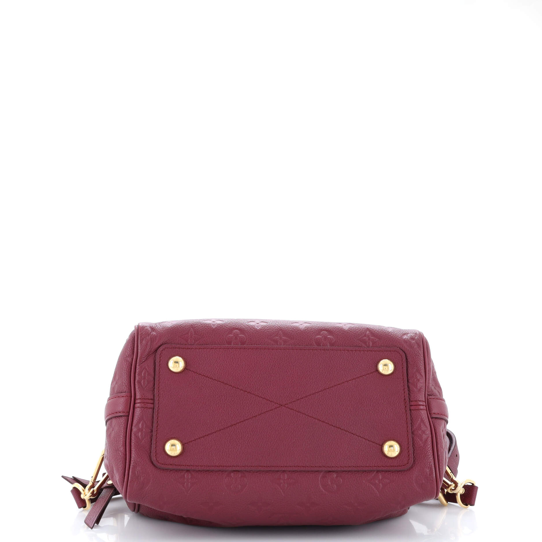 Louis Vuitton Speedy Bandouliere Bag Monogram Empreinte Leather 25